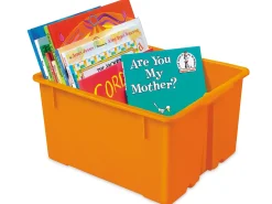 Heavy-Duty Book Bins