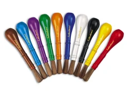 Heavy-Duty Chubby Brushes - Set of 10