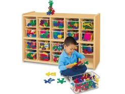 Heavy-Duty 20-Cubby Unit