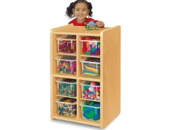 Heavy-Duty 8-Cubby Unit