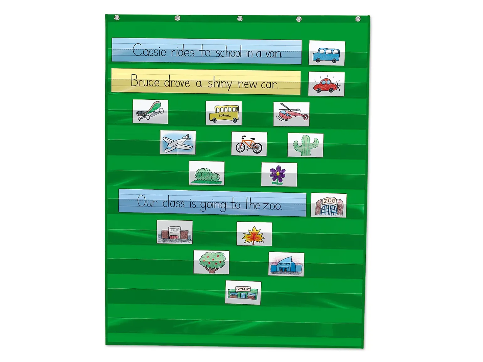 Heavy-Duty Pocket Chart