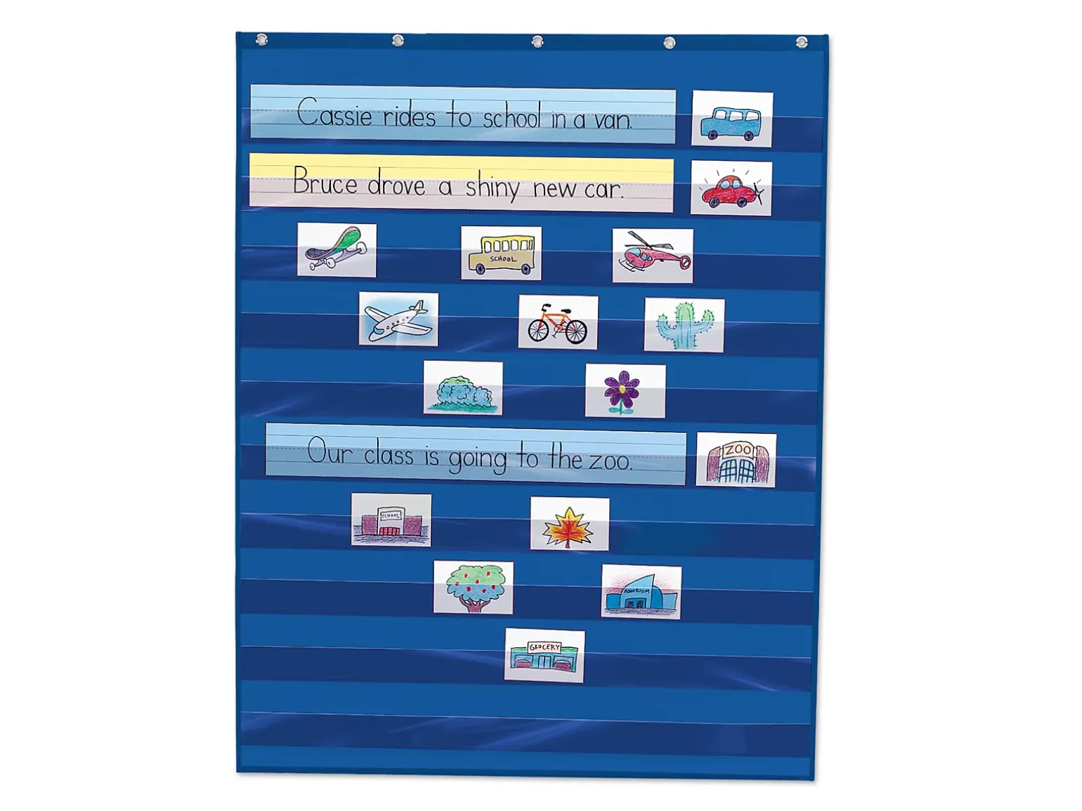 Heavy-Duty Pocket Chart