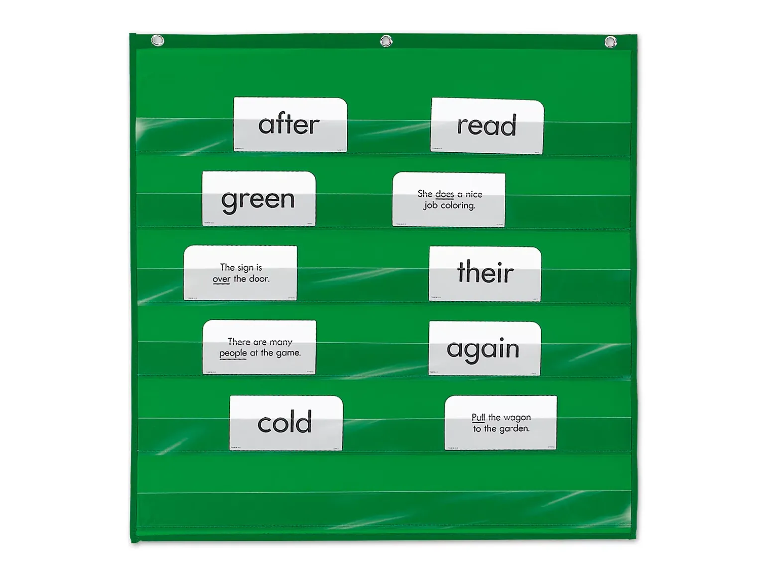 Heavy-Duty Small Pocket Chart