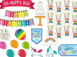 Hello Sunshine Birthday Bulletin Board Set