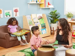 Help-Yourself Heavy-Duty Bookstand - 3-Foot Wide