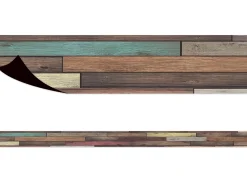 Home Sweet Classroom Reclaimed Wood Magnetic Border