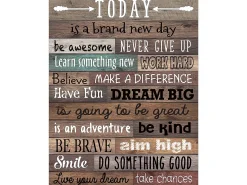 Home Sweet Classroom Today Is a New Day Poster