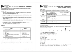 How to Work with Fractions, Decimals & Percents Workbook