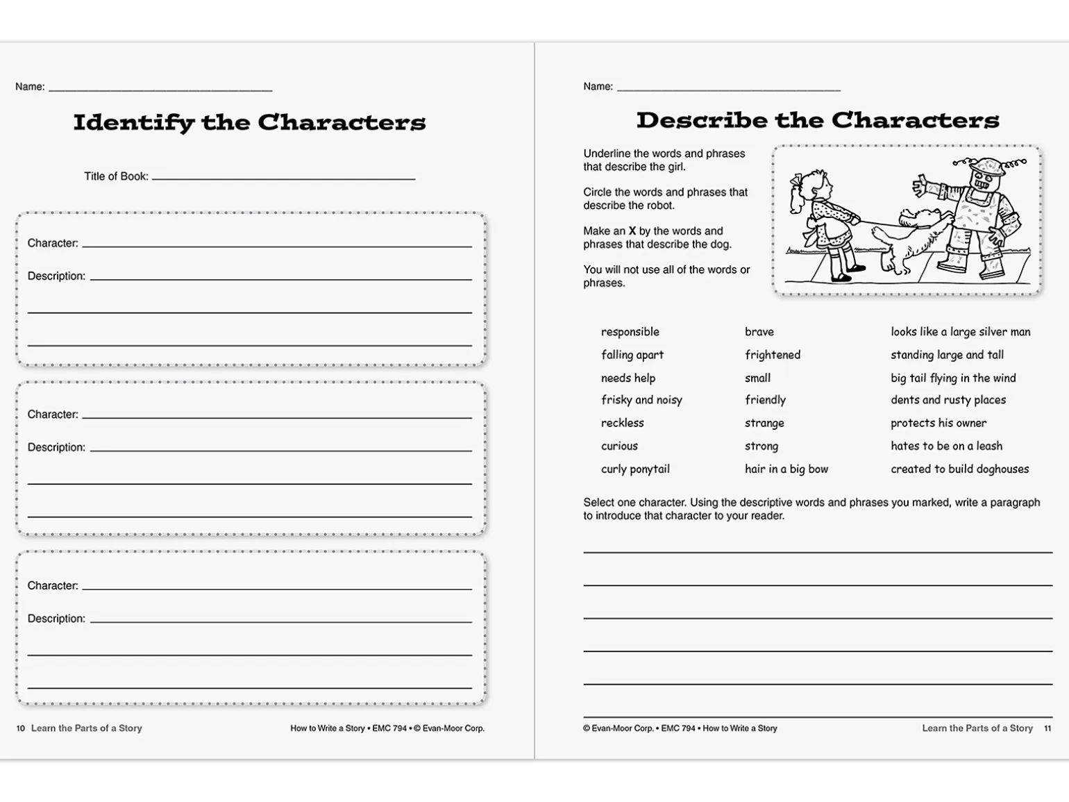 How to Write a Story Workbook - Gr. 4-6