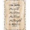 I Can Control… Wooden Poster