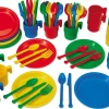 Indestructible Play Dishes - 12-Service Set