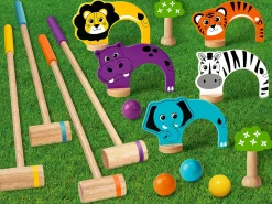 Indoor/Outdoor Kids’ Croquet Set