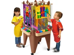 Indoor/Outdoor Painting Center for 4 - Natural Colors