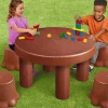 Indoor/Outdoor Table & Tree Seats