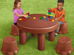 Indoor/Outdoor Table & Tree Seats