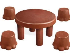 Indoor/Outdoor Table & Tree Seats