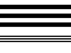 Industrial Chic Striped Border