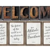 Industrial Chic Welcome Bulletin Board Set