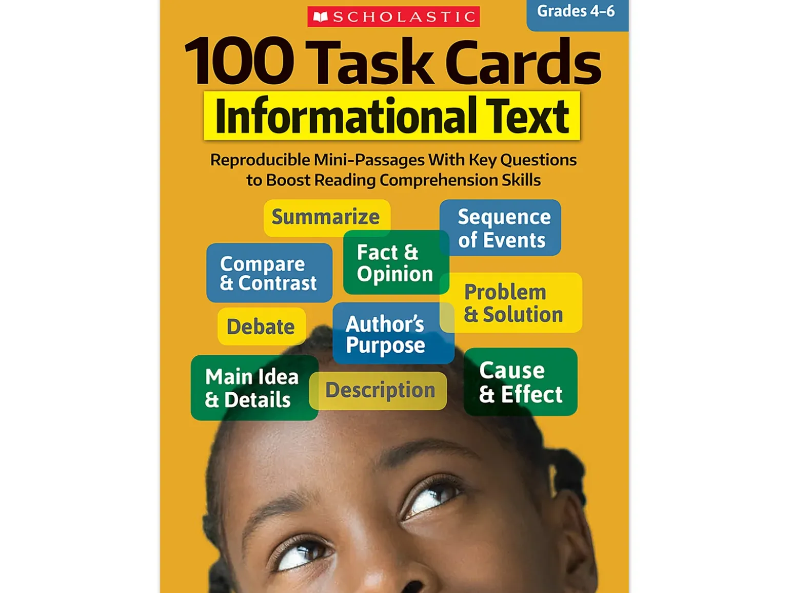 Informational Text 100 Task Cards Workbook