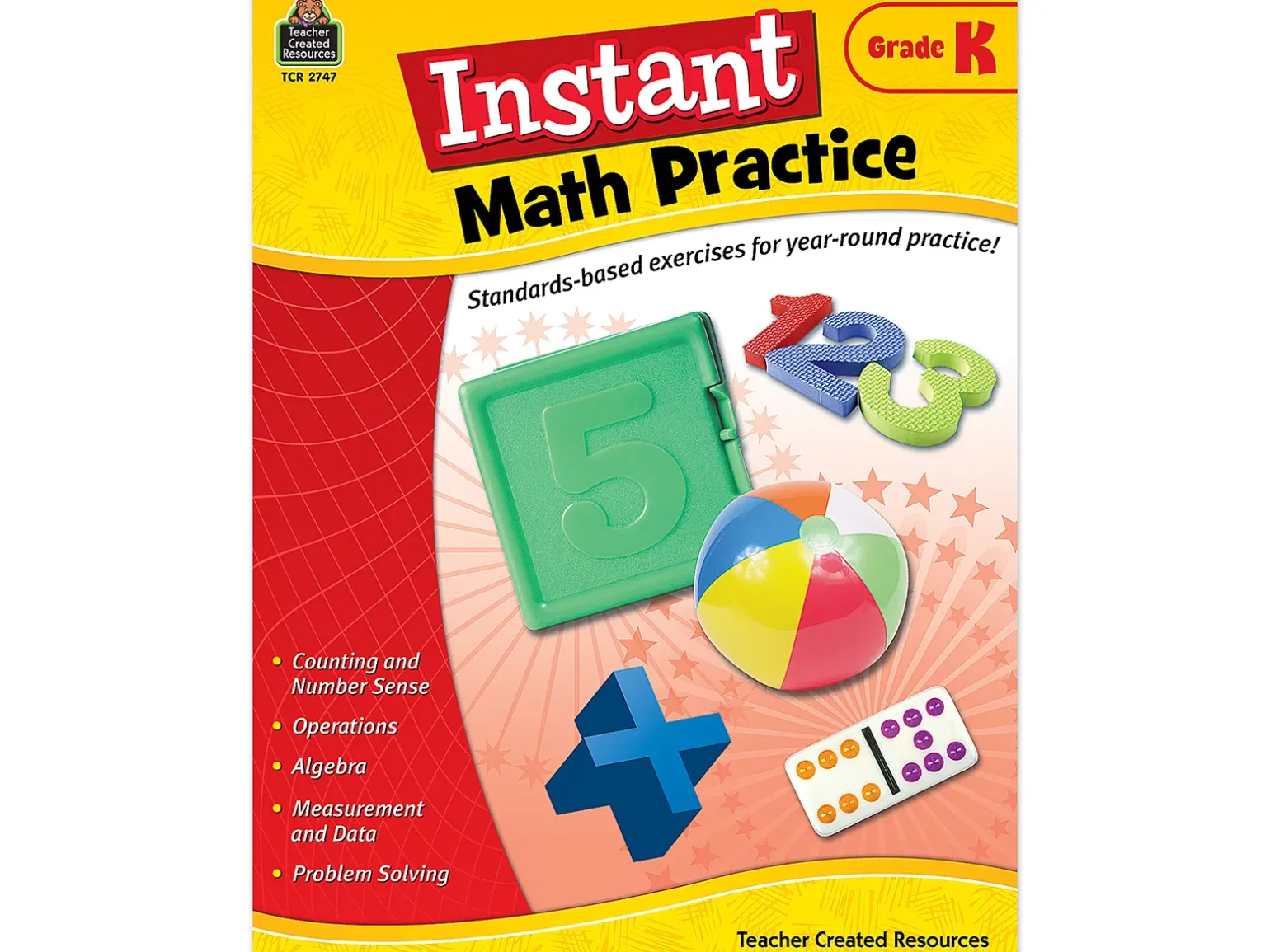 Instant Math Practice Workbook - Kindergarten
