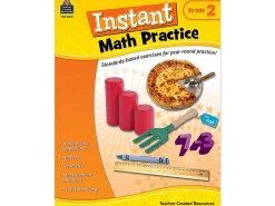 Instant Math Practice Workbook - Gr. 2