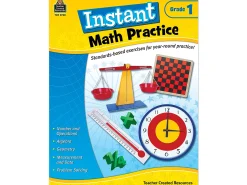 Instant Math Practice Workbook - Gr. 1