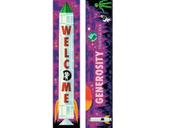 Invisible Creature™ Double-Sided Welcome Banner