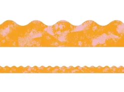 Invisible Creature™ Orange Scalloped Border