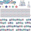 Iridescent Birthday Bulletin Board Set