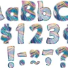 Iridescent 4" Punch-Out Letters
