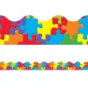 Jigsaw Puzzle Scalloped Border