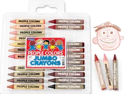 Jumbo People Colors® Crayon Pack