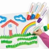 Jumbo Washable Markers - Set of 6