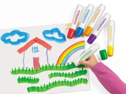 Jumbo Washable Markers - Set of 6