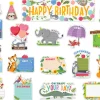 Jungle Friends Birthday Bulletin Board Set