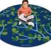 Just Like Home® Branches Round Carpet