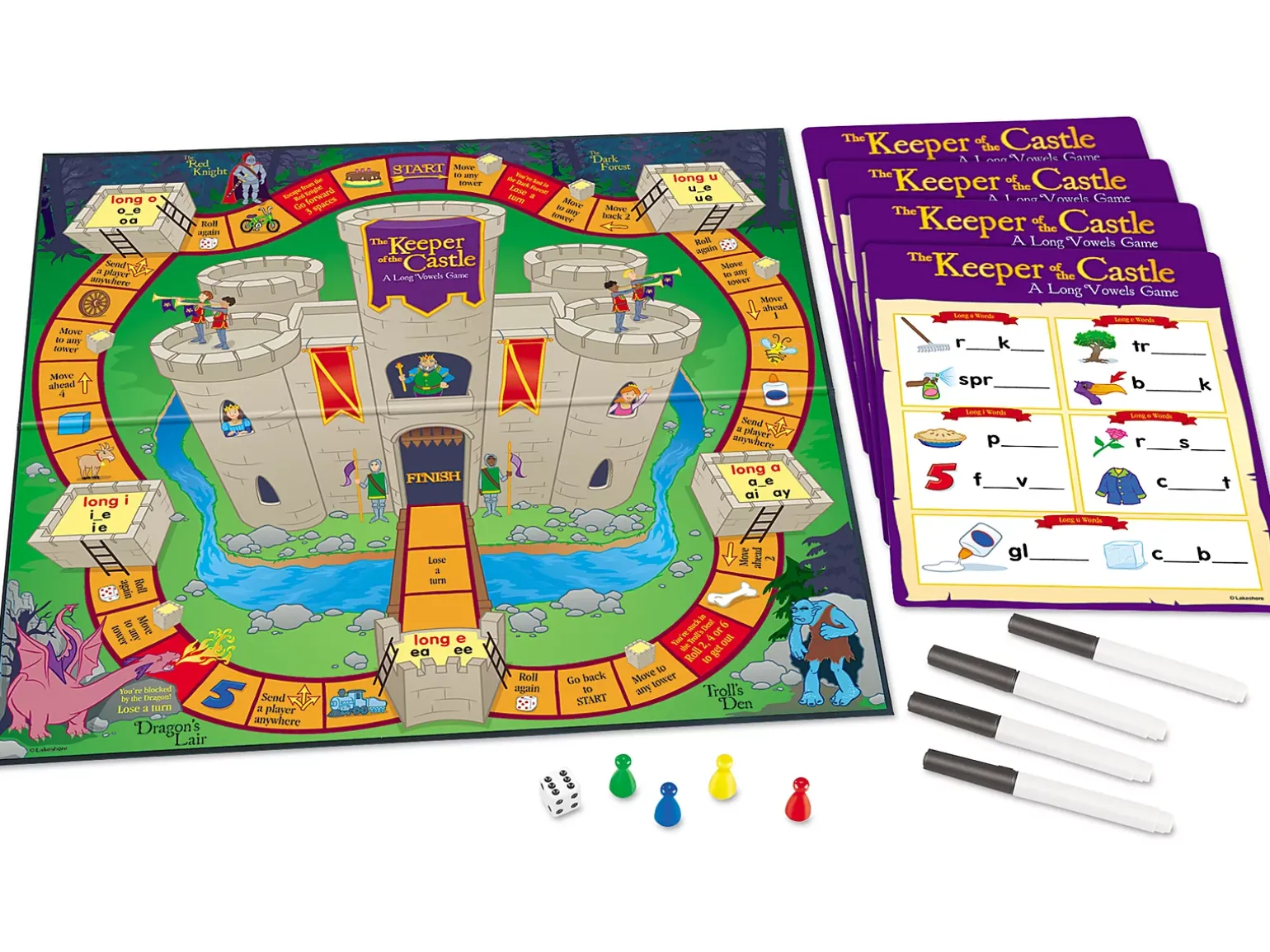 Keeper of the Castle: Long Vowels Game