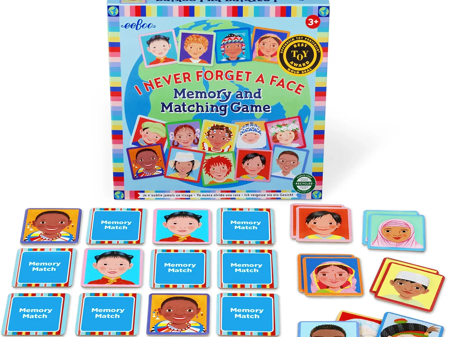 Kids Around the World Memory Match Game