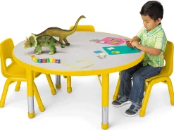 Kids Colors™ Adjustable Round Tables