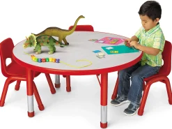 Kids Colors™ Adjustable Round Tables