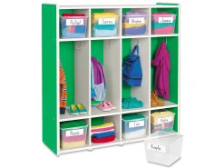 Kids Colors™ Coat Lockers for 8