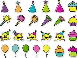 Kind Vibes Birthday Accents