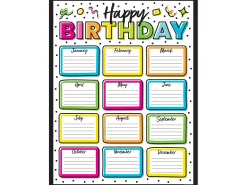 Kind Vibes Birthday Poster