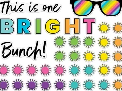 Kind Vibes Bright Bunch Bulletin Board Set