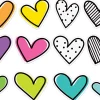 Kind Vibes Doodle Heart Accents