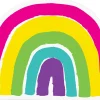 Kind Vibes Rainbow Accents