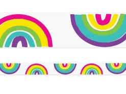 Kind Vibes Rainbow Border