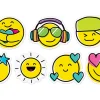 Kind Vibes Smiley Face Accents