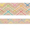 Krafty Pop! Colorful Chevron Border