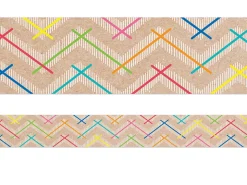 Krafty Pop! Colorful Chevron Border